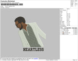 Kanye Heartless Embroidery