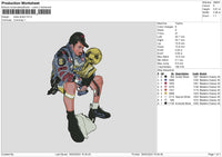 Kobe1802 Embroidery File 6 sizes