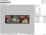 Itachi Rectangle 02 Embroidery