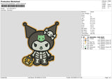 Kuro Halloween 23 Embroidery File 6 sizes