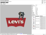 Levi"s Dog Embroidey