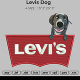 Levi"s Dog Embroidey