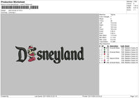 Minnieland V2 Embroidery File 6 sizes