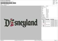 Minnieland V2 Embroidery File 6 sizes