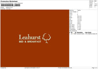 Leahurts Embroidery File 6 sizes