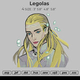 Legolas Embroidery