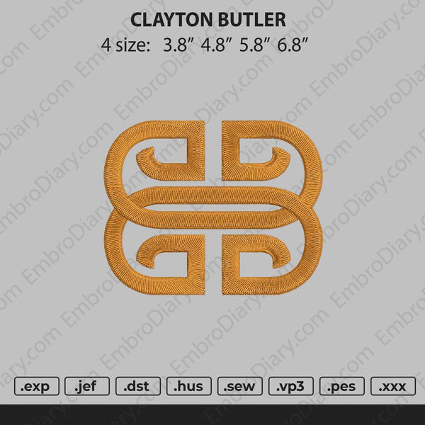 clayton butler embroidery