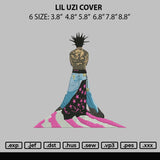 Lil Uzi Cover Embroidery File 6 sizes