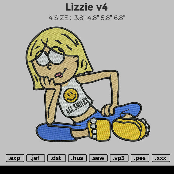 Lizzie V4 Embroidery