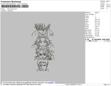 Lines Anime NARUTO FRIENDS Embroidery