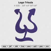 Logo Trisula Embroidery