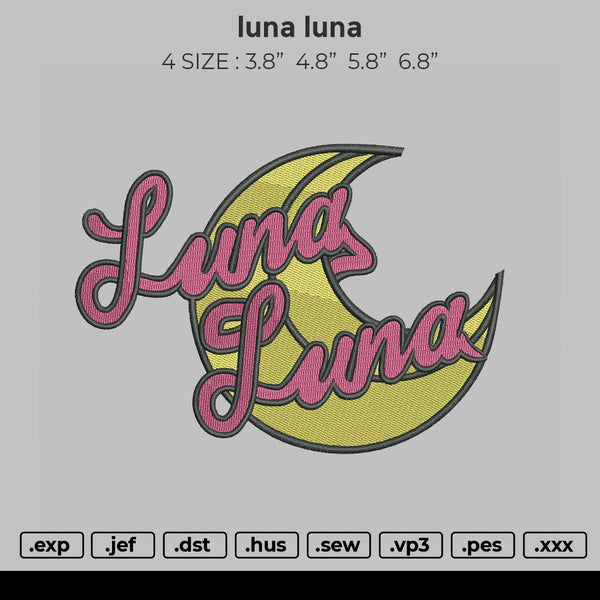 Luna Luna Embroidery