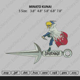 Minato Kunai Embroidery