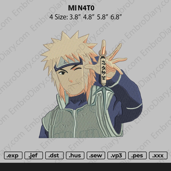 Minato 02 Embroidery