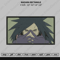 Madara Rectangle Embroidery