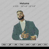 Maluma Embroidery