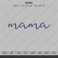 Mama Embroidery