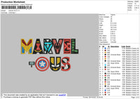 Marvel Embroidery