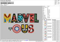 Marvel Embroidery