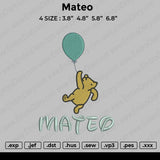 Mateo Embroidery