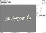 Mc Trouble Embroidery File 6 sizes