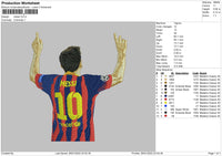 Messi Embroidery