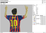 Messi Embroidery