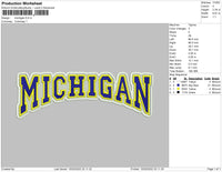 Michigan Embroidery