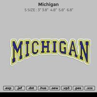 Michigan Embroidery