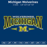 Michigan Wolverines Embroidery