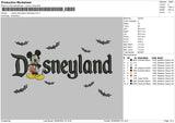 Mickeyland Embroidery File 6 sizes