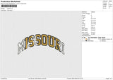 Missouri embroidery