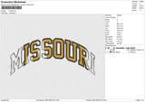 Missouri embroidery