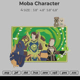 Moba Character Embroidery