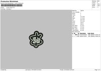 Money S Embroidery File 6 sizes