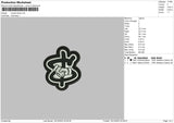 Money S Embroidery File 6 sizes