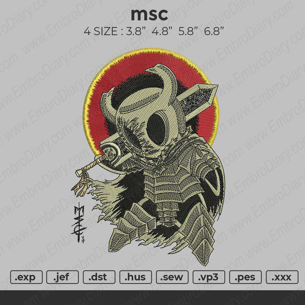 MSC Embroidery