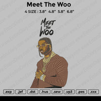 Meet The Woo Embroidery