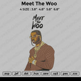 Meet The Woo Embroidery