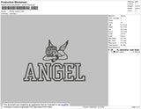 Angel Outline Embroidery