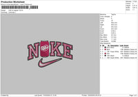 Nike Pepper Embroidery File 6 sizes