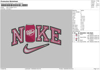 Nike Pepper Embroidery File 6 sizes