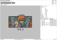 Naruto 0208 Embroidery File 6 sizes