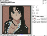 Nicorobin Square embroidery