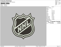 NHL Embroidery