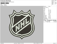 NHL Embroidery