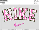 Nike Swoosh Applique Embroidery