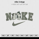 nike 2 dogs