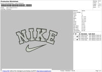 Nike 2 Outline v5 Embroidery