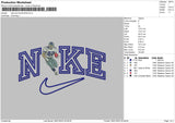 Nike Emmitt S Embroidery File 6 sizes